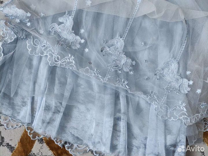 Нарядное платье для девочки 122 128