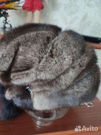 Шапка норковая женская