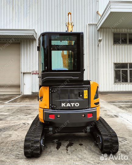 Мини-экскаватор Kato HD37V5NG, 2023