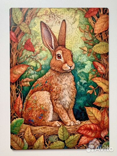 Лесные животные. Деревянный пазл