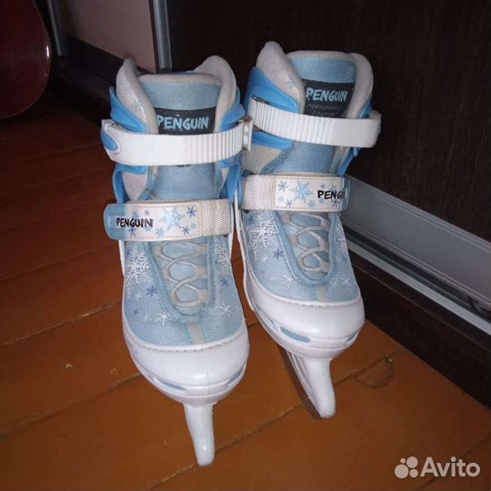 Коньки детские раздвижные