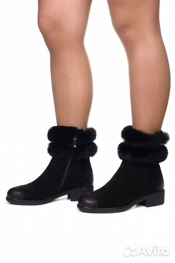 Женские новые зимние ботильоны Djovannia