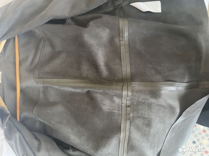 Кожаная рубашка lime