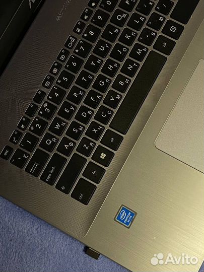 Ноутбук asus VivoBook,серый