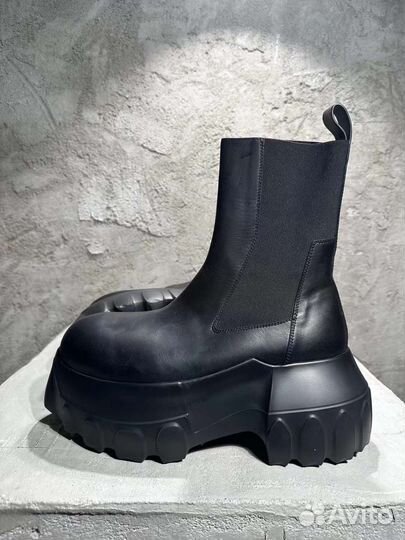 Rick Owens beatle bozo tractor boots