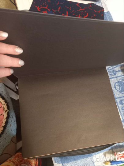 Блокноты ежедневники большой экокожа