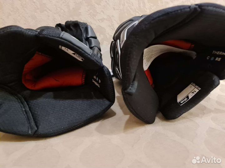 Перчатки хоккейные краги Bauer 2x pro и ultrasonic