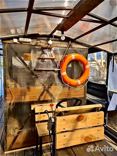 Аренда двухэтажного плота, без капитана