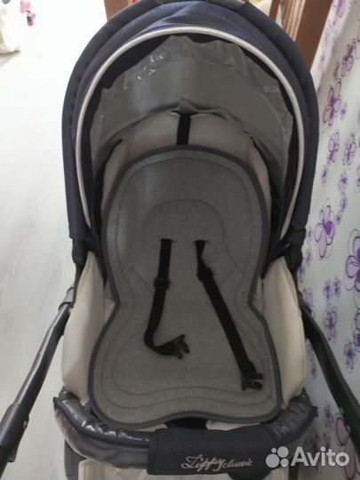 Коляска 2 в 1 эко кожа zipi