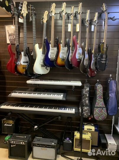 Гитары, струны, укулеле