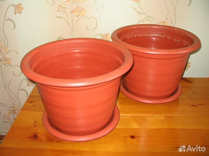 Горшок напольный 40 литров (3 шт.)