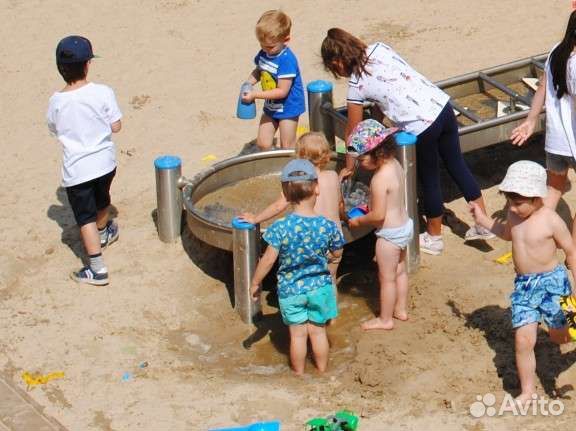 Песок кварцевый для игровых и спорт площадок