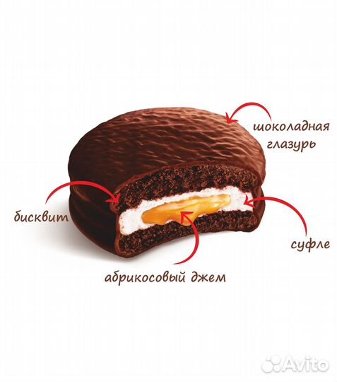 Пирожное Choco Pie Венский Торт 336г Orion