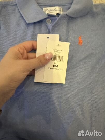 Поло для мальчика ralph lauren