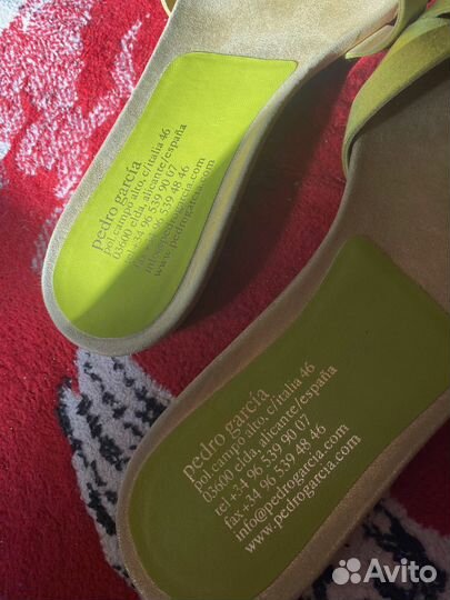 Pedro Garsia 40 мюли винтаж