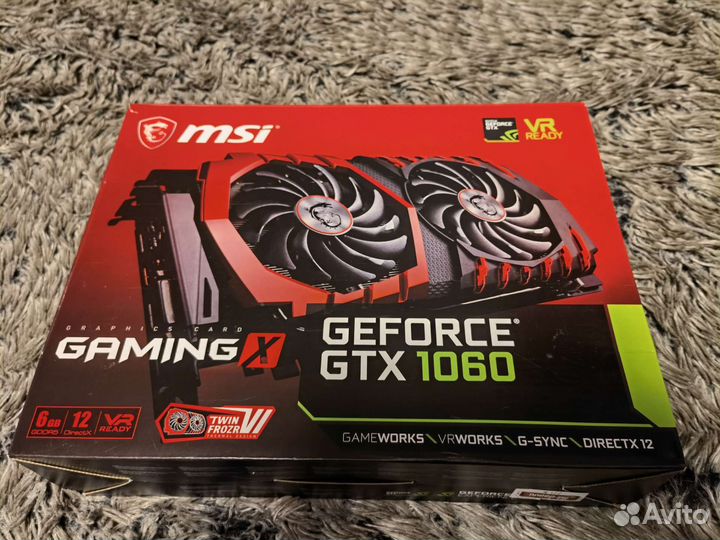 Видеокарта gtx 1060 6gb