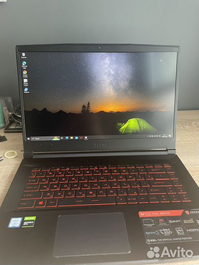 Игровой ноутбук msi i7
