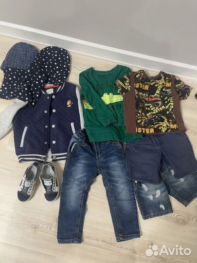 Вещи пакетом для мальчика 98
