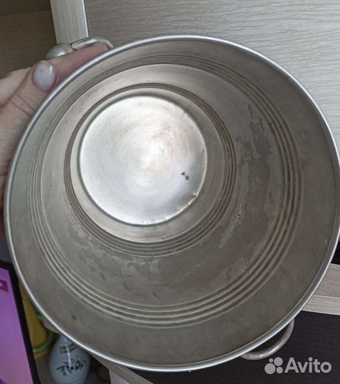 Мельхиоровое ведерко для льда