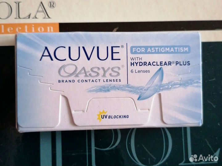 Линзы acuvue oasys