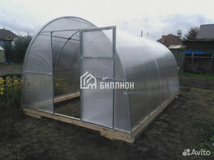 Теплица арочная размером 3*5 м