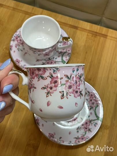 Кофейная пара фарфор
