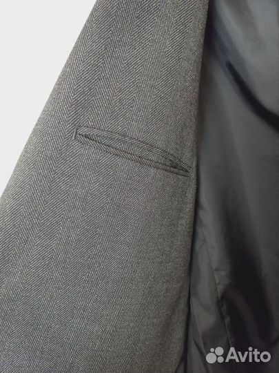 Пиджак мужской тёмно-серый L 48р