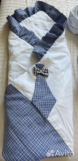 Конверт на выписку для мальчика весна осень