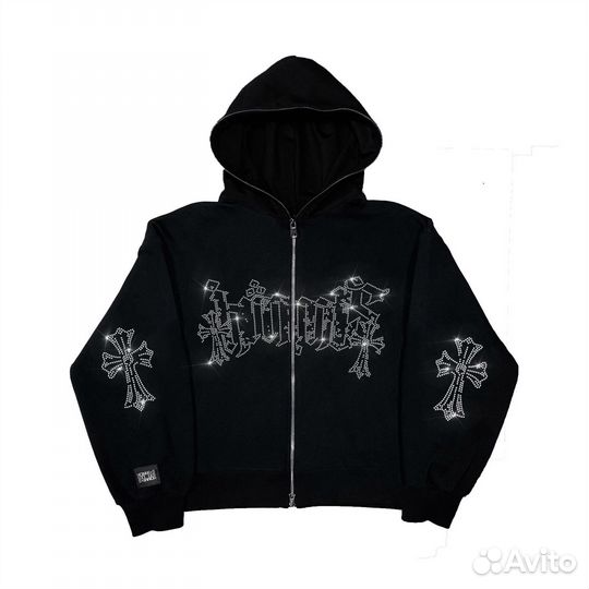 Hommeless vvs zip hoodie