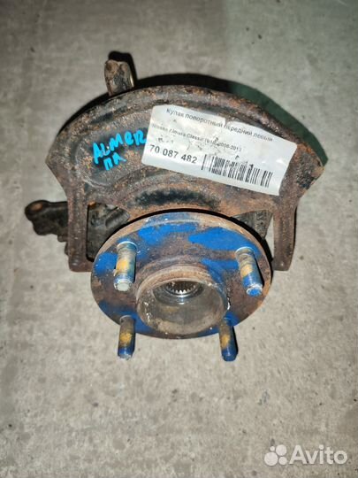 Поворотный кулак левый nissan almera classic