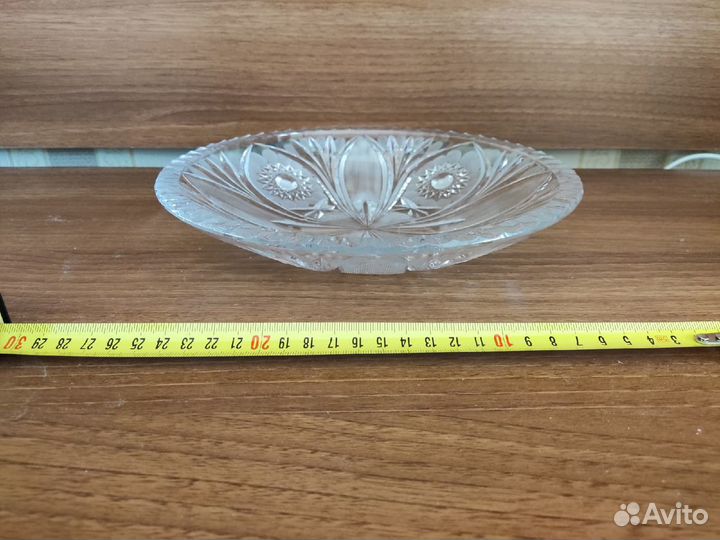 Хрустальное блюдо