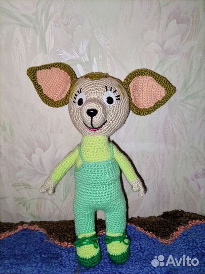 Вязаные игрушки ручной работы