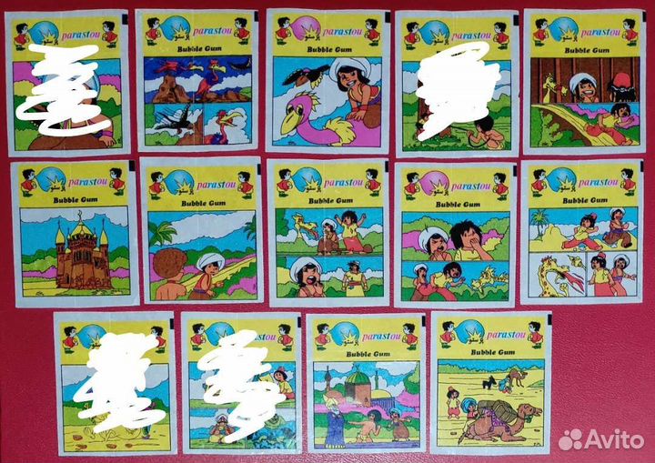 Вкладыши Сирия и Пакистан