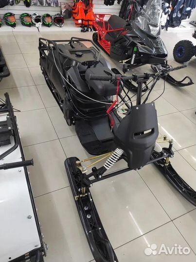 Мотобуксировщик Irbis Мухтар 15 черный