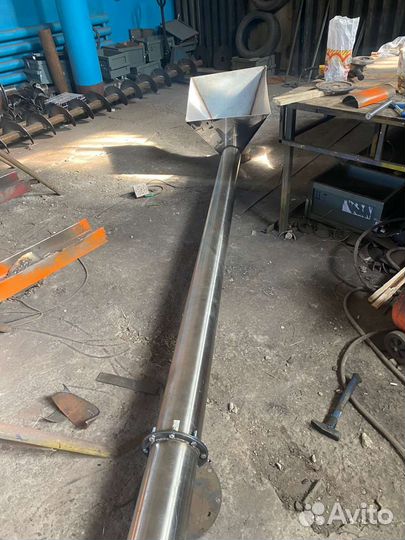 Шнековый транспортёр из нержавеющей стали