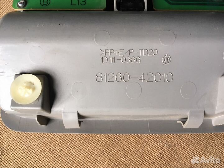 Плафон салонный Toyota RAV 4 XA30