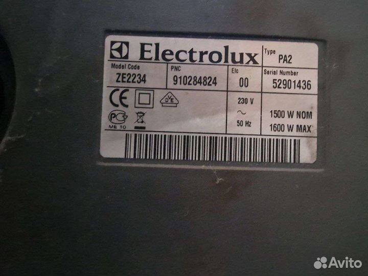 Пылесос Electrolux