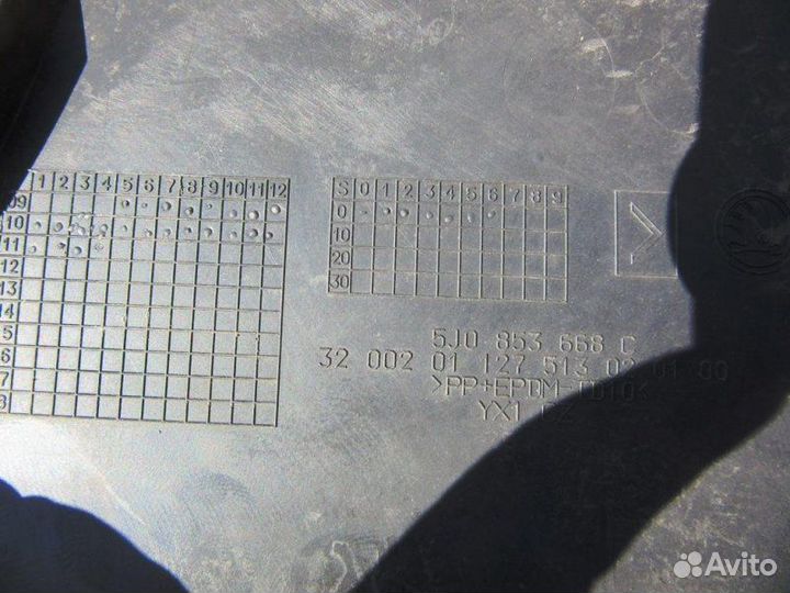 Решетка радиатора Skoda Roomster (2006-2015)