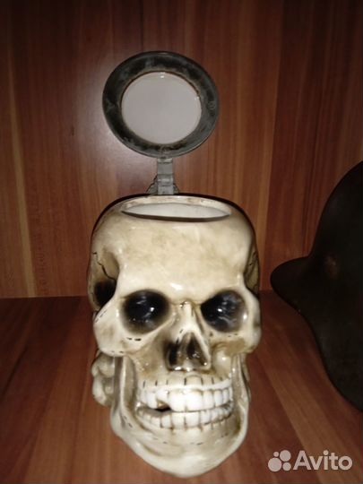 Немецкая военная кружка люфт. Птичка на месте