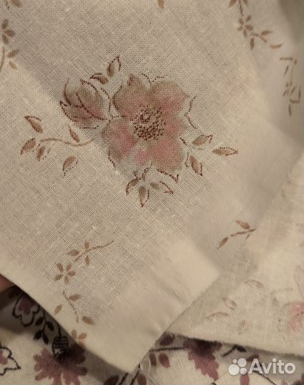 Отрез ткани ситец СССР 2 штуки, 6м.цена за все