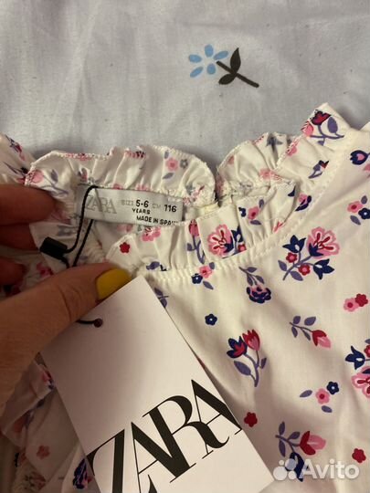Платье для девочки zara 116