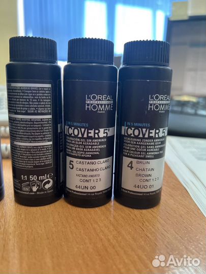 LOreal Homme Cover 5 Тонирующий №5, №4 лореаль