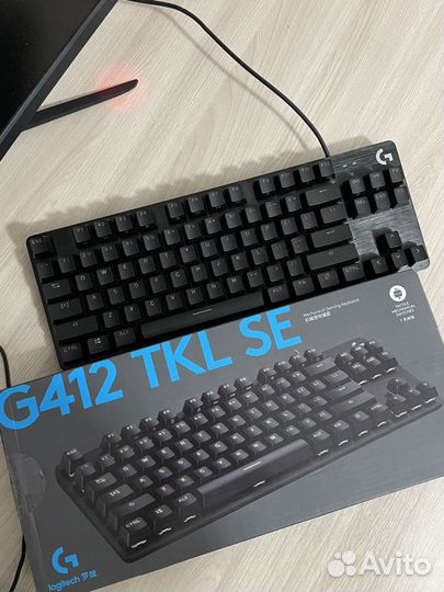 Игровая клавиатура Logitech G412 TKL SE