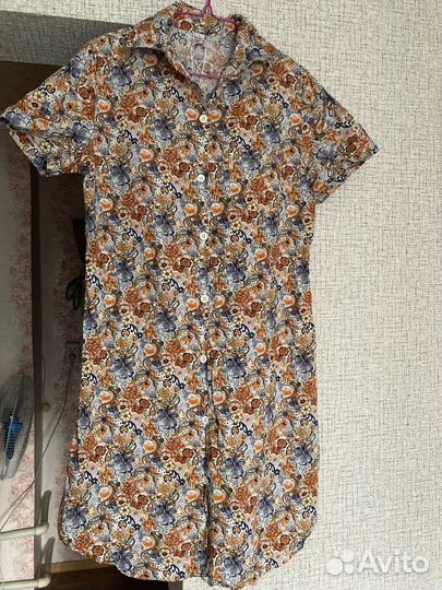 Халат новый х/б