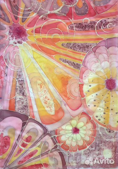 Батик. Апельсины