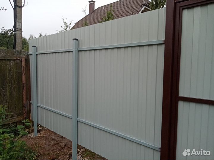 Откатные ворота под ключ с доставкой и установкой