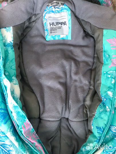 Зимний комбинезон для девочки huppa хуппа 116