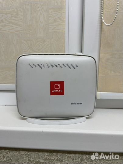 Wifi роутер дом ру
