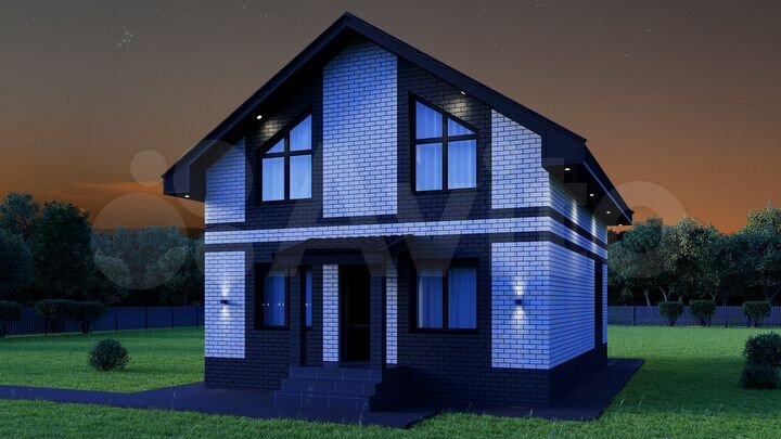 Дом 125 м² на участке 10,2 сот.