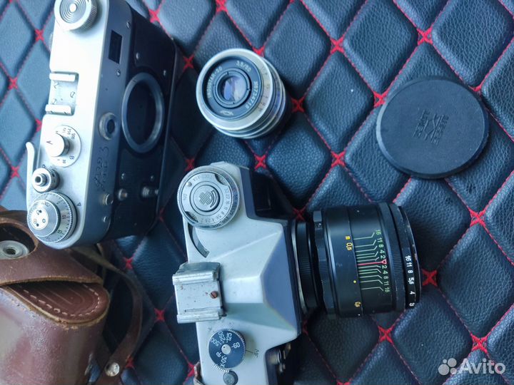 Плёночные фотоаппараты СССР фэд-3 и zenith-Е